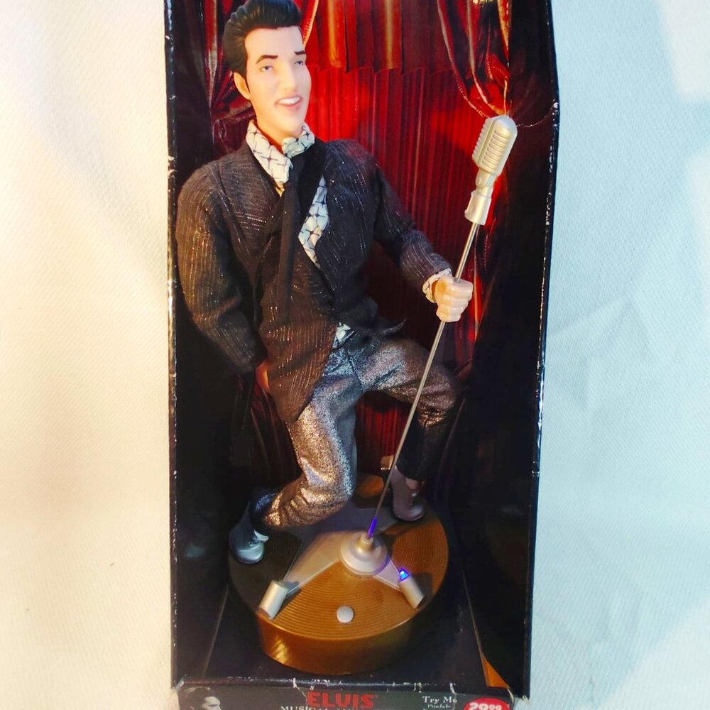 Elvis Presley Animation Musicale Action Figure #C14-B131